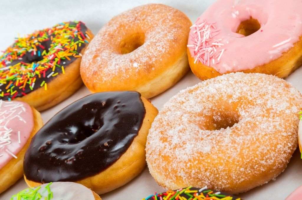 糖質が多く太りやすい食べ物　ドーナツ